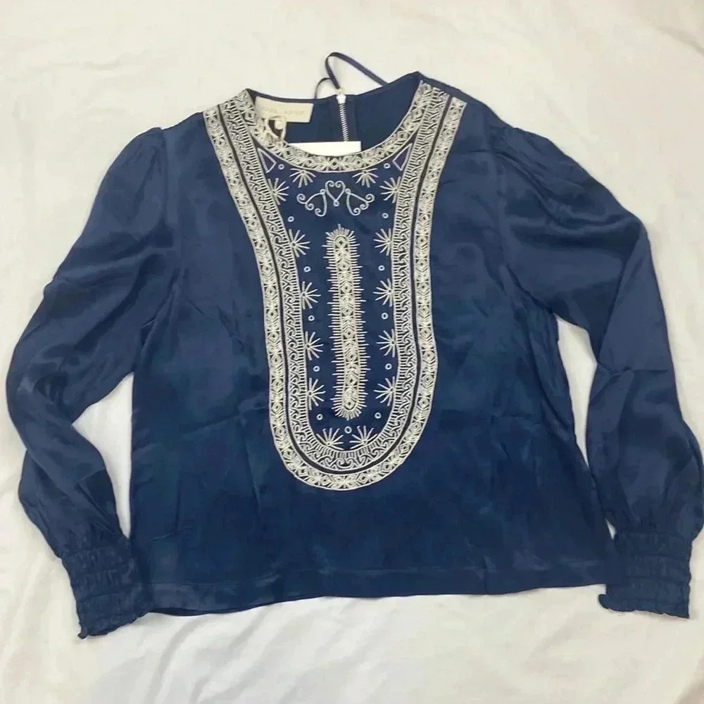 NWT Souk Indigo top